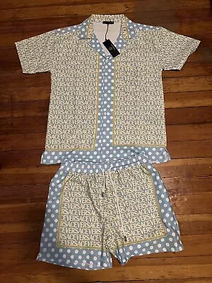 Versace Shirt-short Set For Men L Size • $430