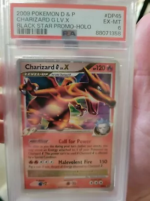 Pokémon TCG Charizard [G] LV.X DP Black Star Promotional DP45 Holo Promo • $40