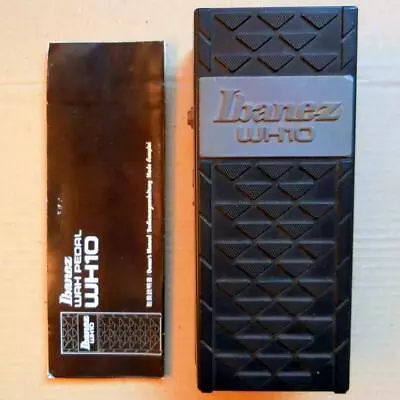 Ibanez WH10 Original Late Black Wah Pedal Guitar/Bass Switch Available • $419