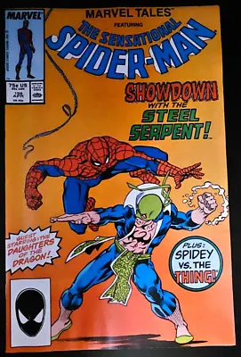 MARVEL TALES Star SPIDER-MAN # 198 1987 RAW Reprint Marvel Team Up #64 • $14.99