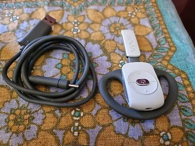 Xbox 360 Microsoft Wireless Bluetooth Headset Earpiece + Charger • $22