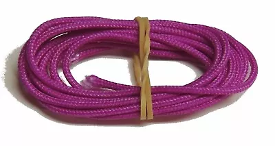 48  BCY FLO PURPLE #24 Archery Bowstring Bow String RELEASE D LOOP MATERIAL USA • $8.99