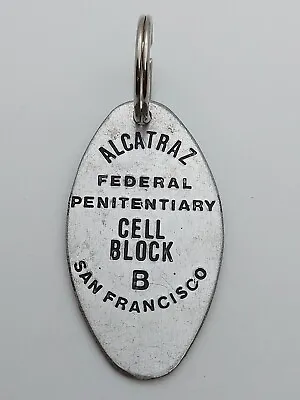 ALCATRAZ - Federal Penitentiary CELL BLOCK - B San Francisco Vintage Keychains • $17.09