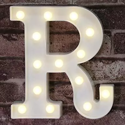 LED Marquee Letter Lights Sign Light Up Alphabet Letter For Home Party Weddi... • $17.23