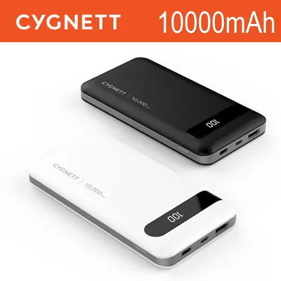 $38.95 • Buy Cygnett ChargeUp Juice 10000mAh Power Bank Pocket Battery Pack USB A + USB C