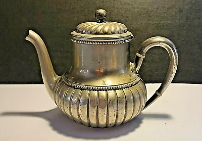 Antique Silver Plate Coffee Pot Wilcox Silver Plate Co. 1870's Meriden Conn. • $58