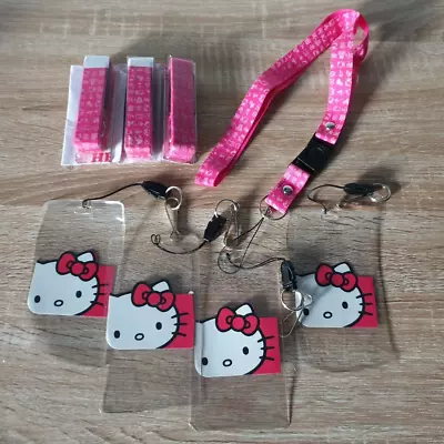 Hello Kitty Console Lanyard +detachable Keycard Sleeve 2ds 3ds Nintendo Ds 🆓📫 • $19