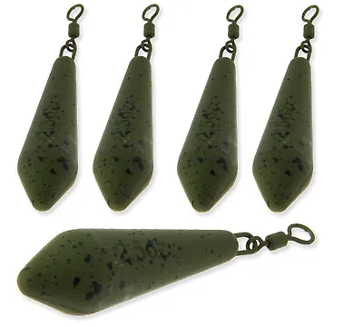 Carp Fishing Lead Sinkers Distance Weights 2.5oz 3oz Long Range Casting Leads X5 • £7