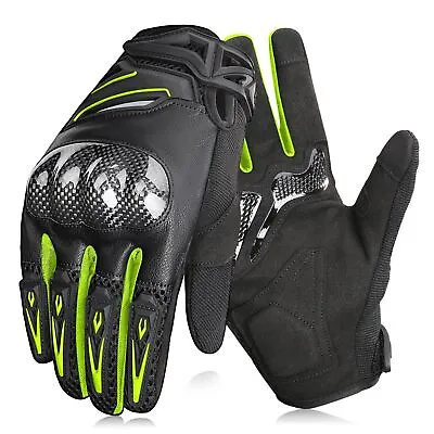 Cycling Racing Motorcycle Riding Gloves For Men Women Full Finger Touch Screen • $18.99