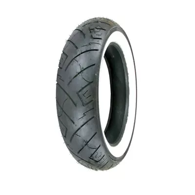 Shinko 777 Front H.D. Motorcycle Tire 130/90B-16 (73H) White Wall • $133.56