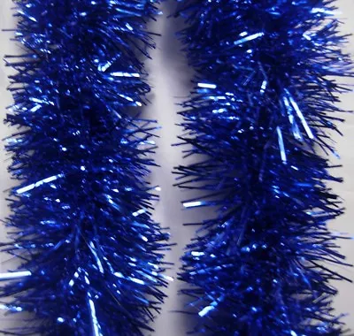 2M Chunky  Tinsel Christmas Tree  Party Home Xmas Decoration Garland 15 Colour • £2.45