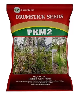 Iagrifarm Moringa/Drumstick Seebs - PKM2 Variety -250 Gm • $55