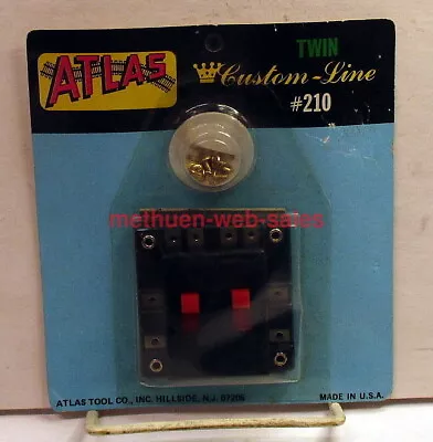 Atlas~#210~O HO & N-scale~Twin~Track Power Control Switch~DPDT~ • $10