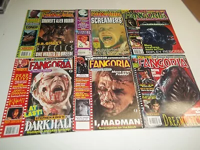 FANGORIA Lot Of 12 71 80 91 94 113 121 124 142 144 146 169 221 ALIEN +more • $34