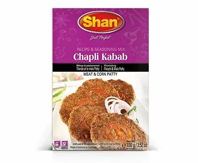 Shan Chapli Kebab Mix - 100g - (pack Of 3) • £6.69
