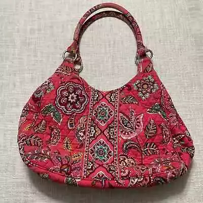 Vera Bradley Hobo Style Shoulder Purse ~ Call Me Coral~ Pattern • $7.65