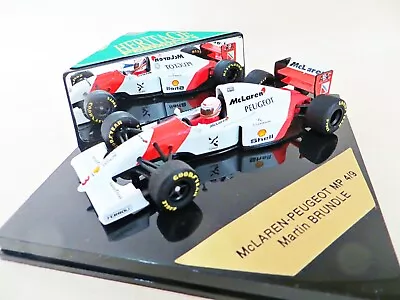 ONYX/MINICHAMPS 'McLAREN PEUGEOT MP4/9 F1 CAR #8 MARTIN BRUNDLE' 1:43. MIB/BOXED • £12.99