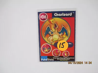 1999 Nintendo Pokemon #06 Charizard • $15