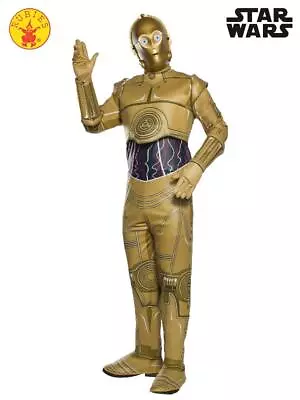 C-3Po Droid Deluxe Costume - Mens-Standard - Rubies • $88.54