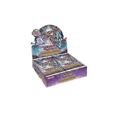 YuGiOh Tactical Masters Sealed Booster Box Of 24 Packs : 1st Edition : TCG Cards • £47.50