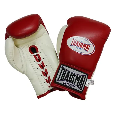 Leather Boxing Gloves Muaythai Kick Protective Gear Punching Bag Protector MMA • $83.74