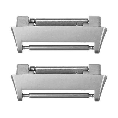 $29.60 • Buy StrapsCo 1 Pair Of Stainless Steel Watch Band Strap Adapters For Fitbit Ionic