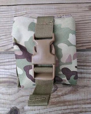 Multicam Tactical Tailor Style Fold Up Dump Pouch Mag Recovery Bag Molle • $4.99