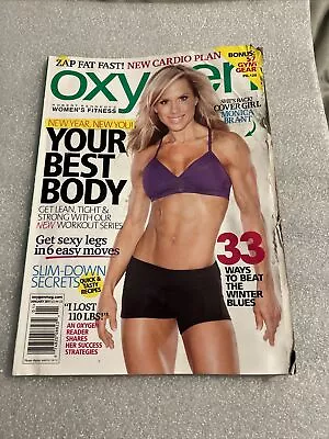 Oxygen Magazine Robert Kennedy’s Women's Fitness Monica Brant January 2011 T3 • $7.42