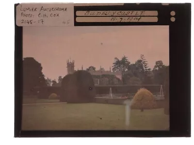 Sudeley Castle 1/4 Plate Lumier Autochrome Colour Slide 1914 By Cox • £40