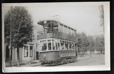 Pk83332:Postcard Size Tramway Photo-Aberdeen Corporation Tramways #91 • £2.88