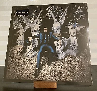 JACK WHITE Lazaretto ULTRA LP & Mp3 New Sealed Angel Hologram Stripes TMR-271 • $109.04