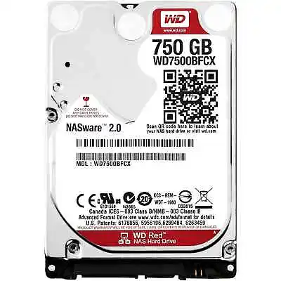 Western Digital 750GB Hard Drive Red WD7500BFCX_CLR • £46