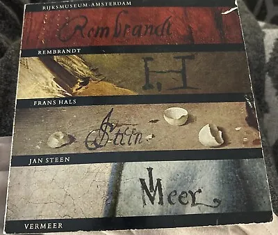 Art Book Rijksmuseum Amsterdam Frans Hals Jan Steen Rembrandt Vermeer Museum • $9.99