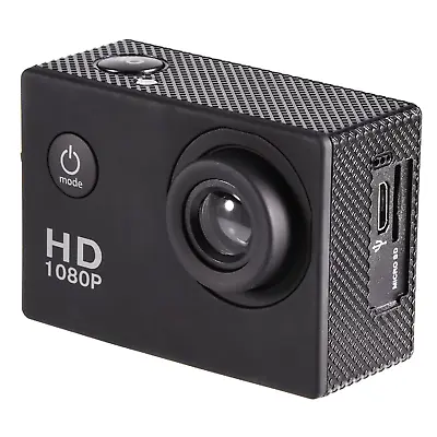 Morease W-XC-JKXY-11 1080P 12MP Underwater Sports Camera Black • $32