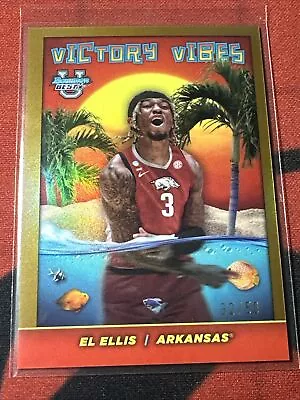 2023-24 Bowman's Best University Victory Vibes Gold #VV8 El Ellis ROOKIE 16/50 • $0.50