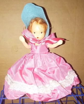 Vintage Bisque Elsie Marley Nancy Ann Storybook Doll 131 40s Straight Leg No Tag • $29.99