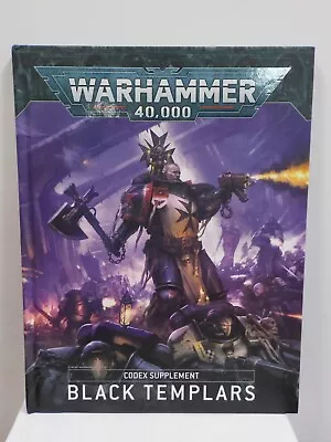 C0402 Games Workshop Warhammer 40k 9th Ed.  Black Templar  Supplement (Back Dmg) • $8.99