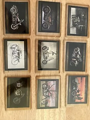 HARLEY DAVIDSON MOTORCYCLE 9 Bike Photo Trading Cards 1992 Collect A Card • $10