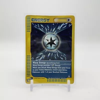 Warp Energy 147/147 Holo E-Reader Vintage Aquapolis Pokémon TCG • $5