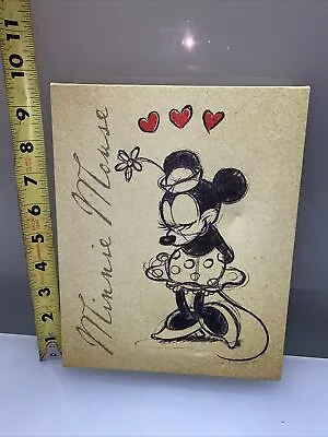 Authentic Vintage Minnie Mouse Canvas Wall Art Kids Wall Decor Disney • $19.99