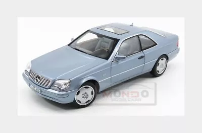 1:18 NOREV Mercedes Benz Cl-Class Cl600 Coupe 1994 Light Blue Met B66040652 Mode • $133.85