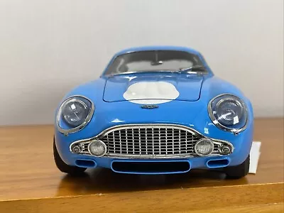 CMC 1/18 1961 Aston Martin DB4 GT Zagato Racing Version Blue M-140 • $206.50