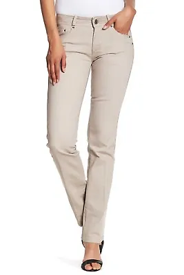 Vertigo Mid-Waist Straight Leg Jeans Embellished Detail Zip Fly 30X34 $180 NWT • $35
