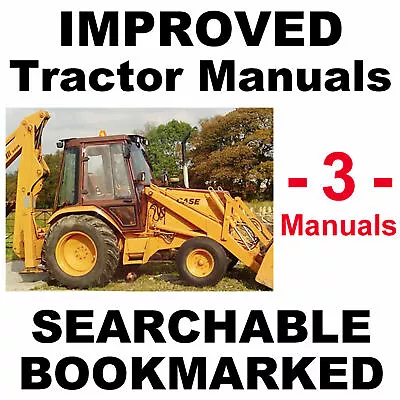 $22.95 • Buy Case 580C REPAIR SERVICE Manual PARTS Catalog OWNERS Manual -3- MANUALS 580 C