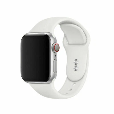 $5.49 • Buy For Apple Watch Series 7 6 5 4 SE Sport Silicone Band Strap 38/40/42/44mm IWatch