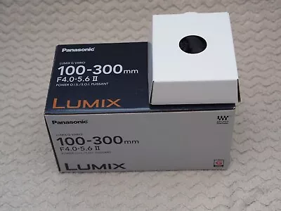 Panasonic Lumix G Vario 100-300mm F/4.0-5.6 II POWER OIS Lens • £400