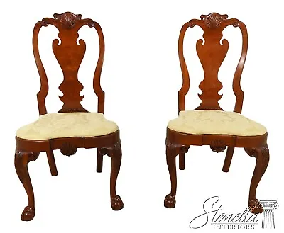 L54629EC: Pair KINDEL Winterthur Collection Philadelphia Side Chairs • $2095