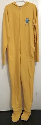 $15 • Buy Adventure Time Adult Footed Pajamas Size XL Halloween Costume Adult Baby