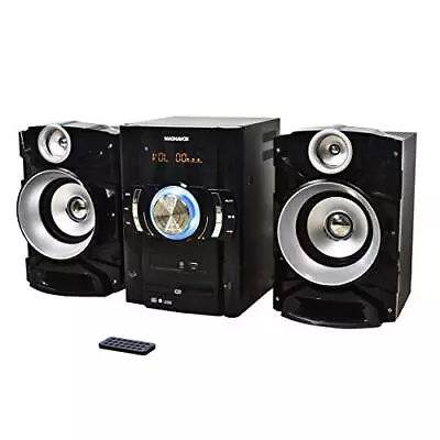 MM440 3-Piece CD Shelf System With Digital PLL FM Stereo Radio Bluetooth Wir... • $203.69