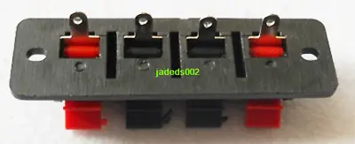 $2.28 • Buy 1pcs Speaker Junction Box 4-way Terminal Block Connector Clip HiFi Audio Parts